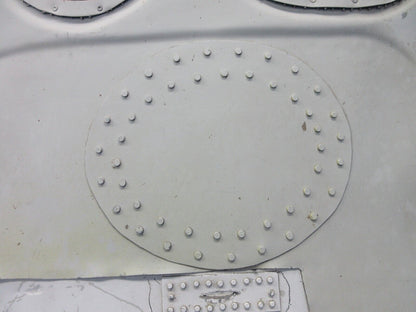 Bell 47J-2 Helicopter Fuselage Cowl LH P/N 47-340-207-225 (1124-1415)