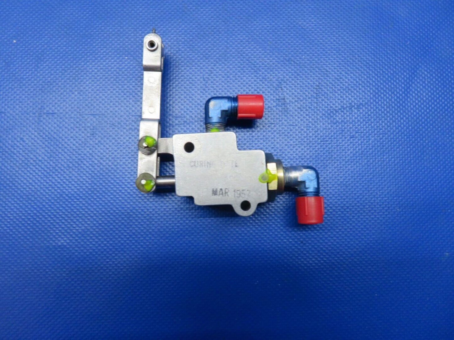Piper PA-24-180 Scott 4200 Parking Brake Valve P/N 492-031 REBUILT (0624-1803)