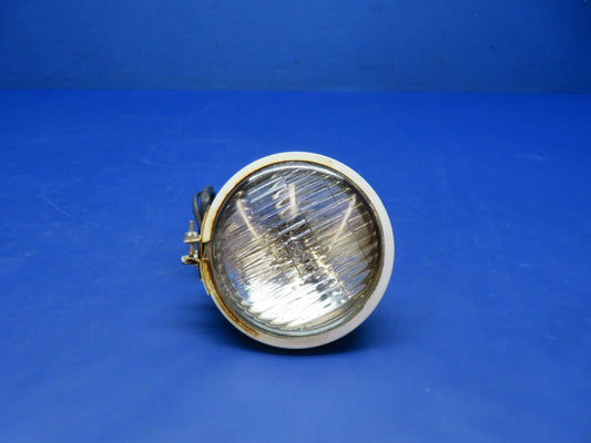 Cessna 421 Taxi Light Canopy & Retainer Ring 0842215-8 TESTED (0426-139)0