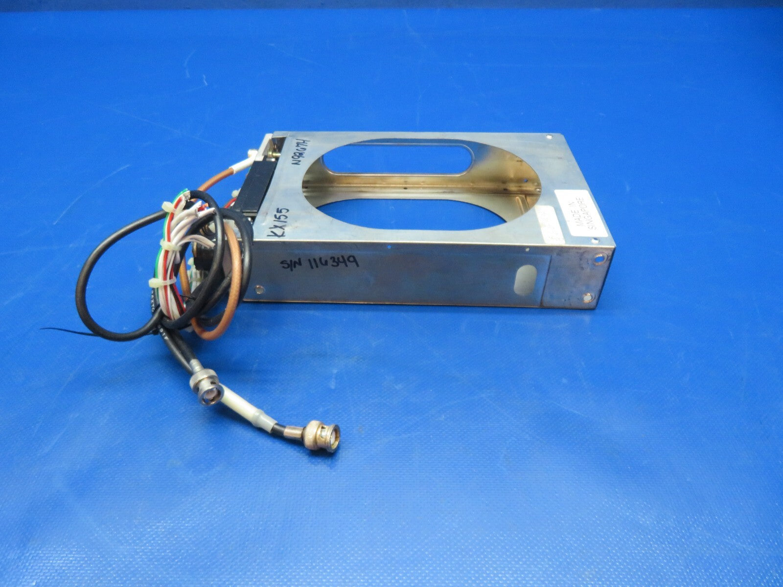 Bendix/King KX155 NAV/COMM w Connector 28V 069-1024-43 TESTED w/ 8130 (0125-196)15