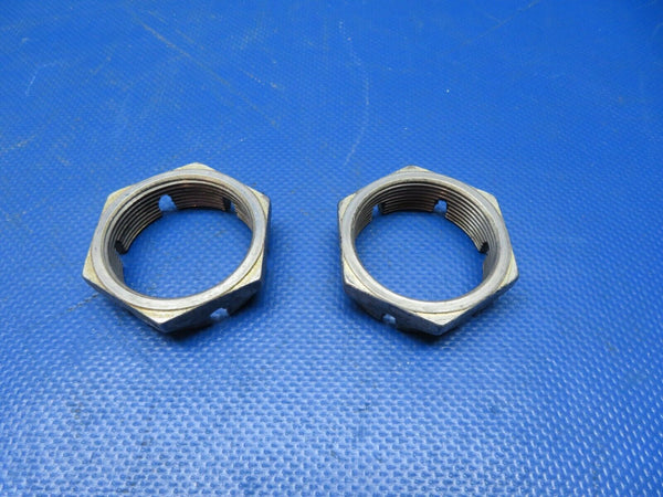 =Beech C24R Sierra MG Axle Nut 1-3/4" P/N AN7502-24 LOT OF 2 (0524-1180)