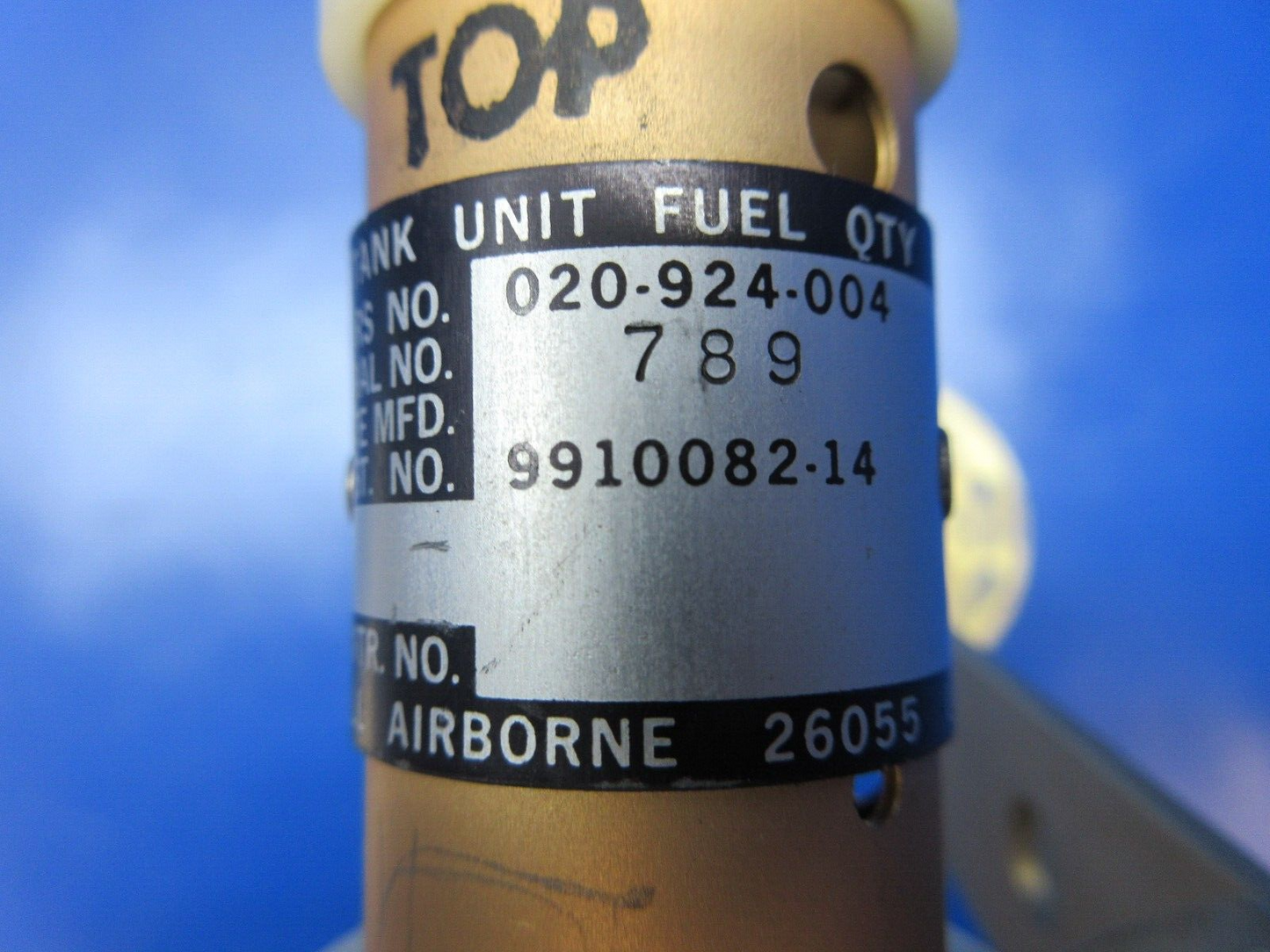 Gull Airborne RH Fuel Quantity Tank Unit P/N 020-924-004 WARRANTY(1224-1275)