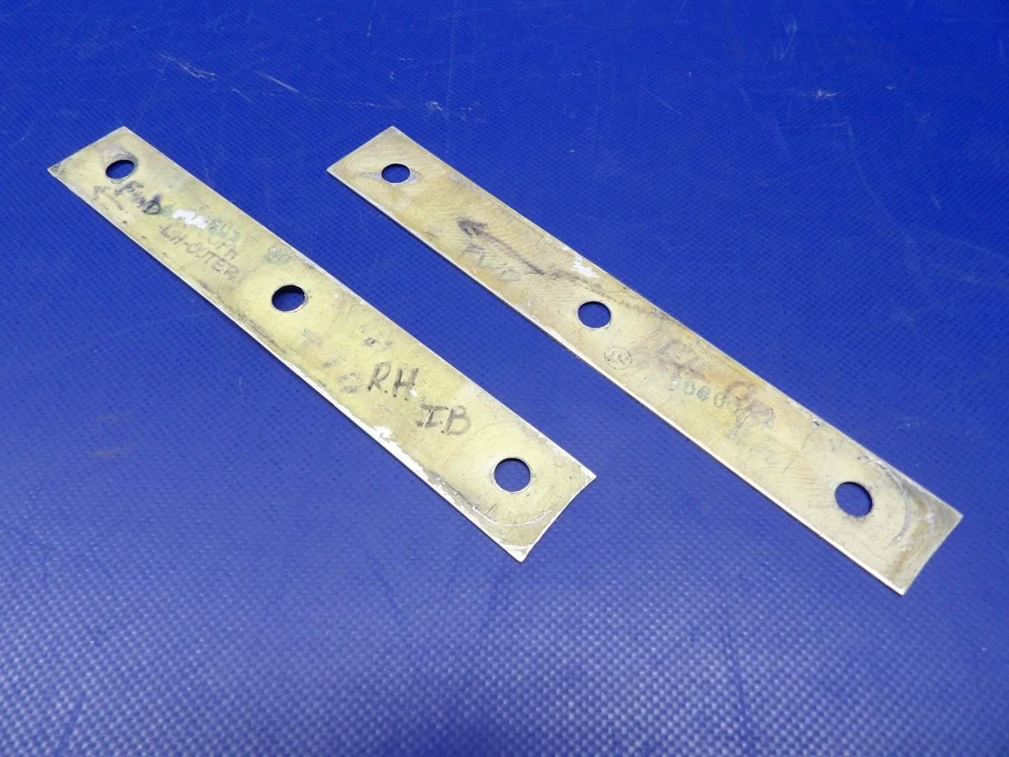 Piper Cheyenne FWD Cowl Attachment Strip P/N 50803-02 LOT OF 2 (0626-1288)5