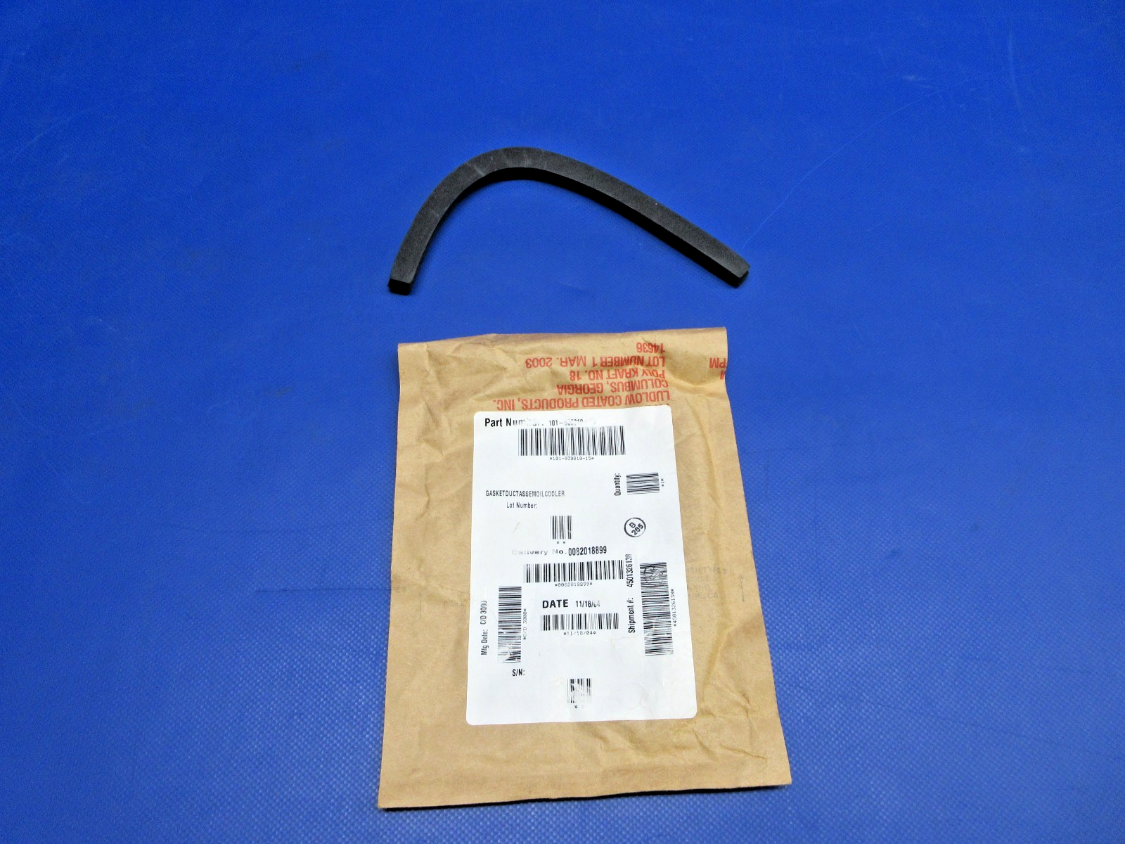 Beech King Air B200 Oil Cooler Duct Gasket 101-930010-15 LOT OF 4 NOS (0426-780)3