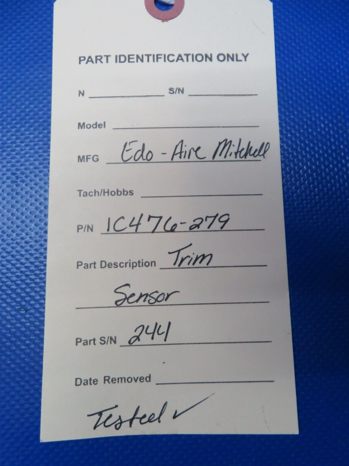 Edo-Aire Mitchell Trim Sensor P/N 1C476-279 TESTED (0424-275)