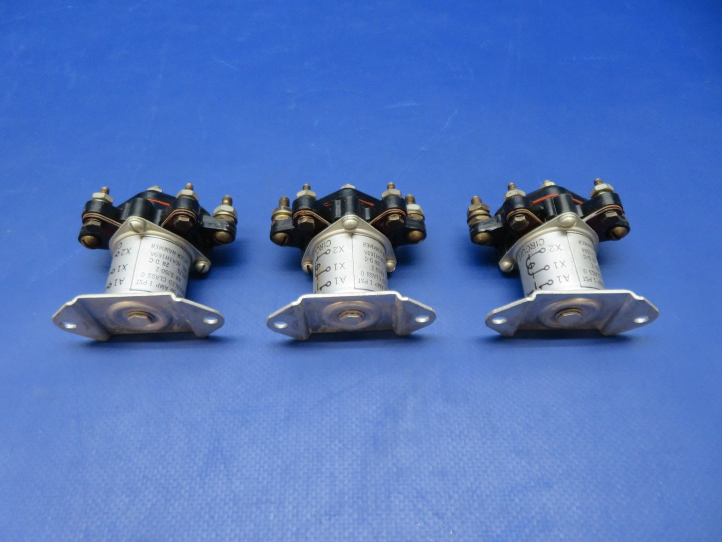 Cessna 421 Cutler-Hammer Relays 28v 50amp 6041H169A LOT OF 3 TESTED (0326-233)7