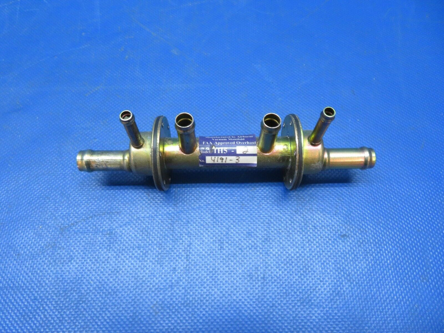 Cessna 337 / P337H Skymaster Airborne Vacuum Manifold Valve P/N 1H5-2 (0824-191)