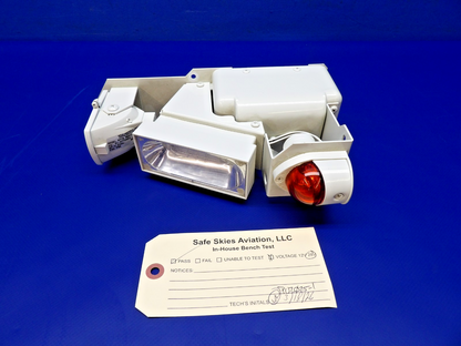 Whelen 90029 LH Strobe Wing Tip Light 28V P/N 100-384118-25 TESTED (0426-1334)5
