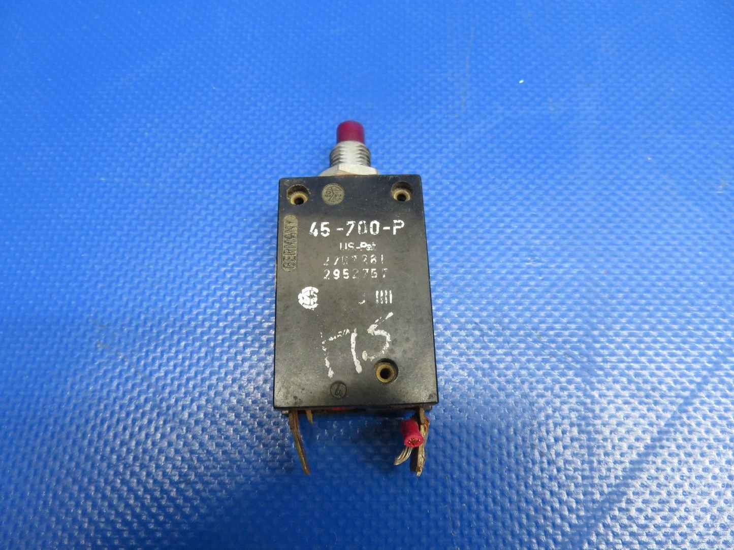 Piper PA-20 Pacer Circuit Breakers & Cutler-Hammer Switch LOT OF 10 (0824-1753)