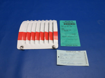 Piper PA31 Navajo Top Cowl Door Louver Assembly RH P/N 41800-01 (0424-1001)