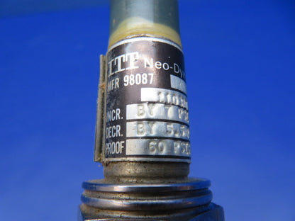 Cessna 421 ITT Neo-Dyn Pressure Switch 28v P/N 9910287-8 CORE (0326-153)2