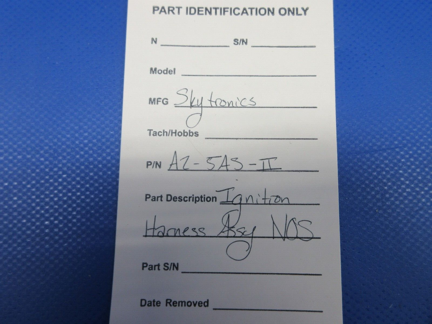 Skytronics Ignition Harness Assy P/N AZ-5AS-II NEW OLD STOCK  (0424-1147)