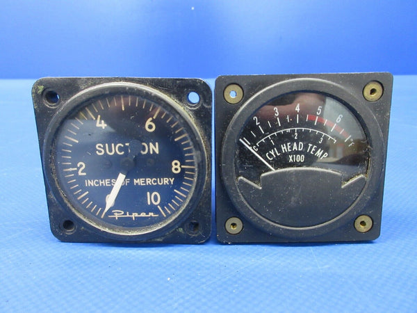 Cessna / Piper Aviation Instruments Man Cave / Decoration LOT OF 8 (0424-1149)