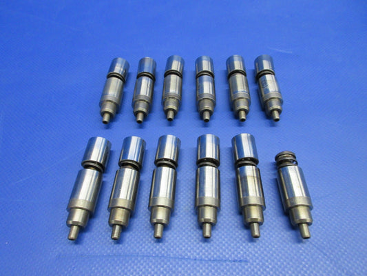 Lycoming Hydraulic Lifter Tappet P/N 78290 LOT OF 12 /One Missing Cap (0226-992)0