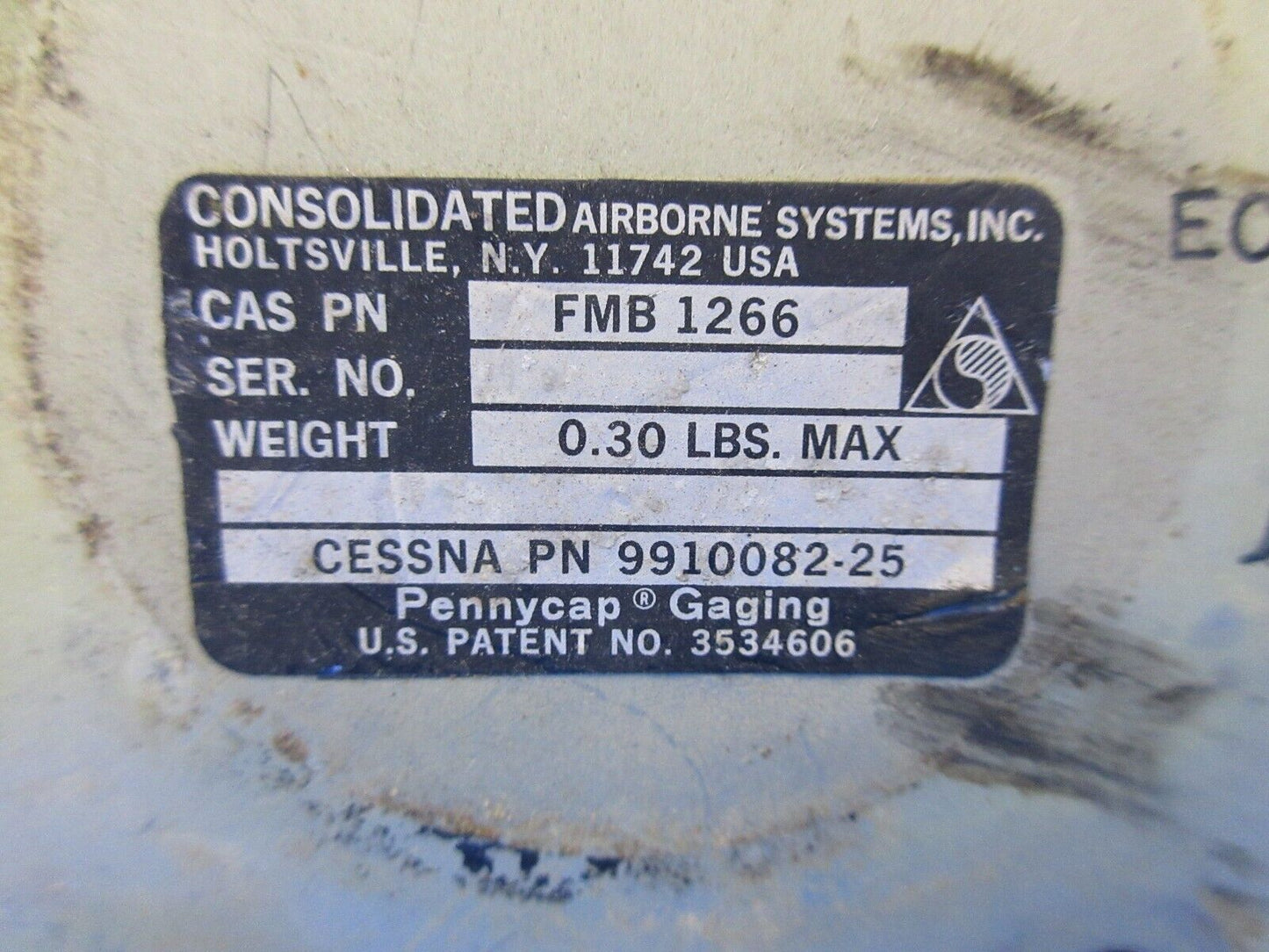 Cessna LH Fuel Quantity Tank Unit w/ Mount P/N 020-924-004 WARRANTY (1224-1277)