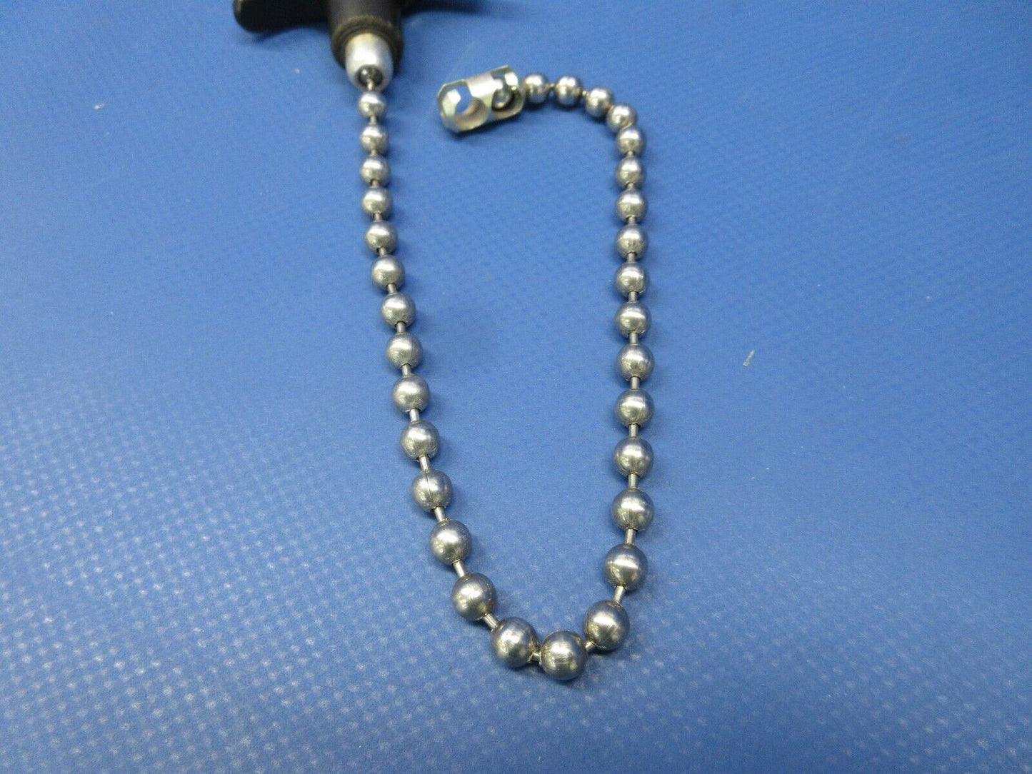 Robinson R44 Raven II Helicopter Rotor Brake Knob & Chain P/N B033-6 (0724-1413)
