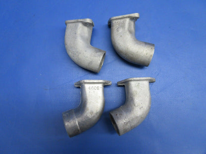 Continental A65 Air Intake Elbows P/N 3585 SET OF 4 (0624-789)