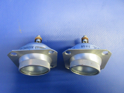 Cessna 310 / 310I Wemac Overhead Light P/N 1846 LOT OF 2 (0326-807)1