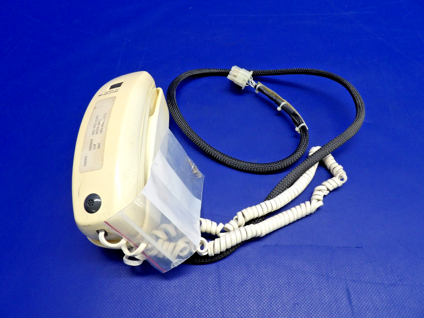 Global Wulfsberg Flitefone VI Cabin Phone Unit & Base 400-0123-112 (0426-12563