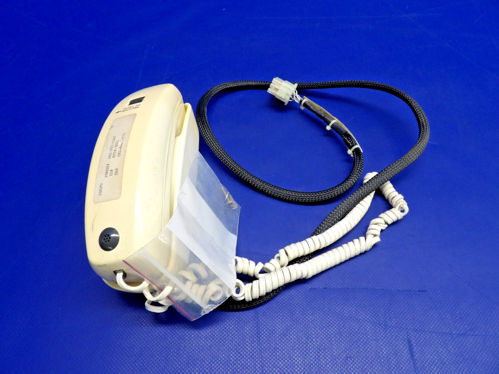Global Wulfsberg Flitefone VI Cabin Phone Unit & Base 400-0123-112 (0426-12563