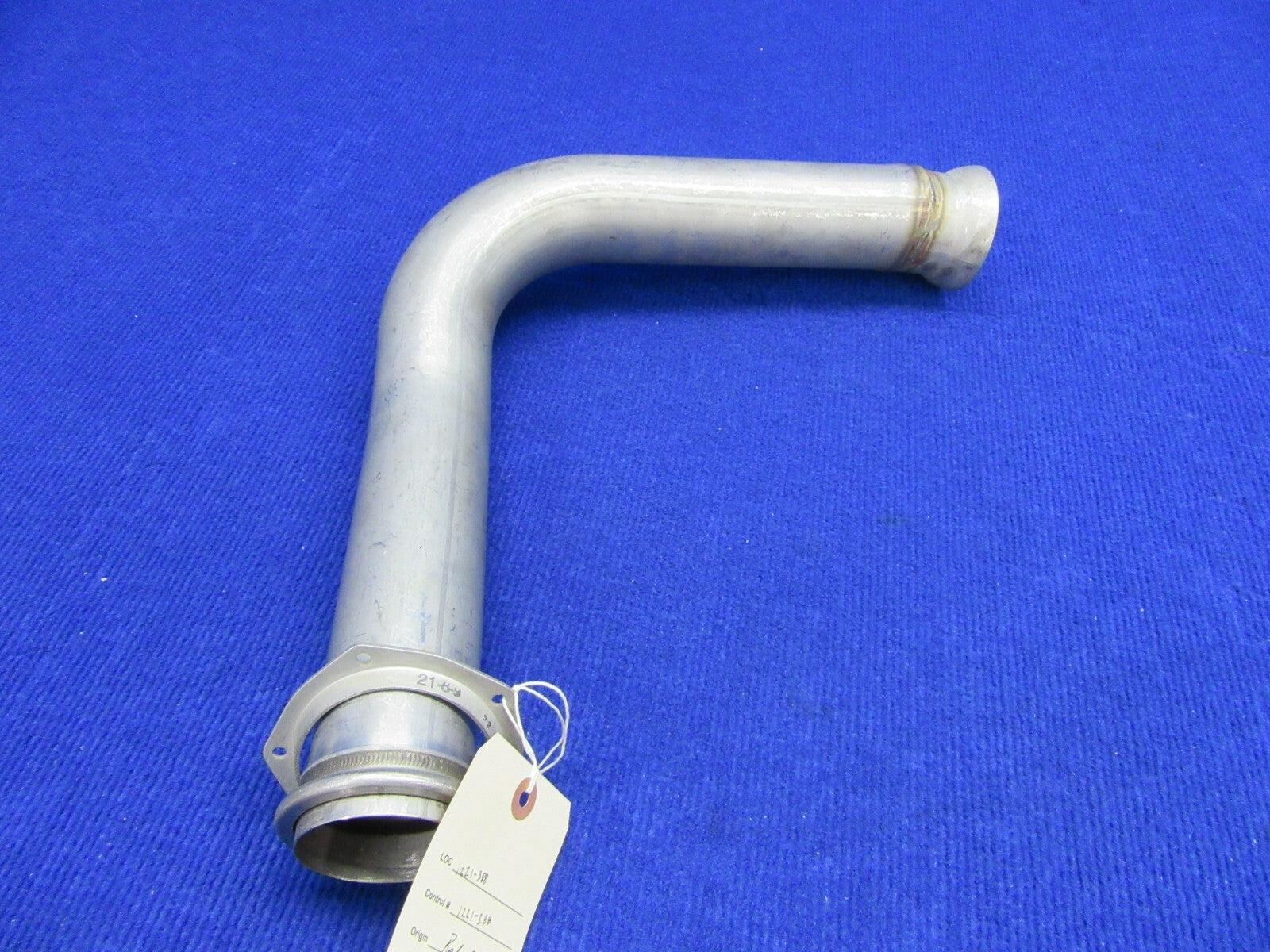 Cessna 310, 320, 401, 402, Exhaust LH INBD Elbow P/N 9910301-3 NOS (1221-388)7