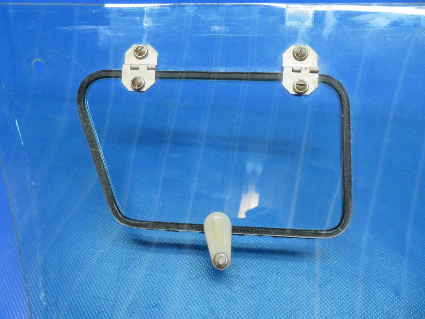 Mooney M20E Window Assy w/ Storm Window Green Tint 3/16" P/N GLA2308 (0524-132)