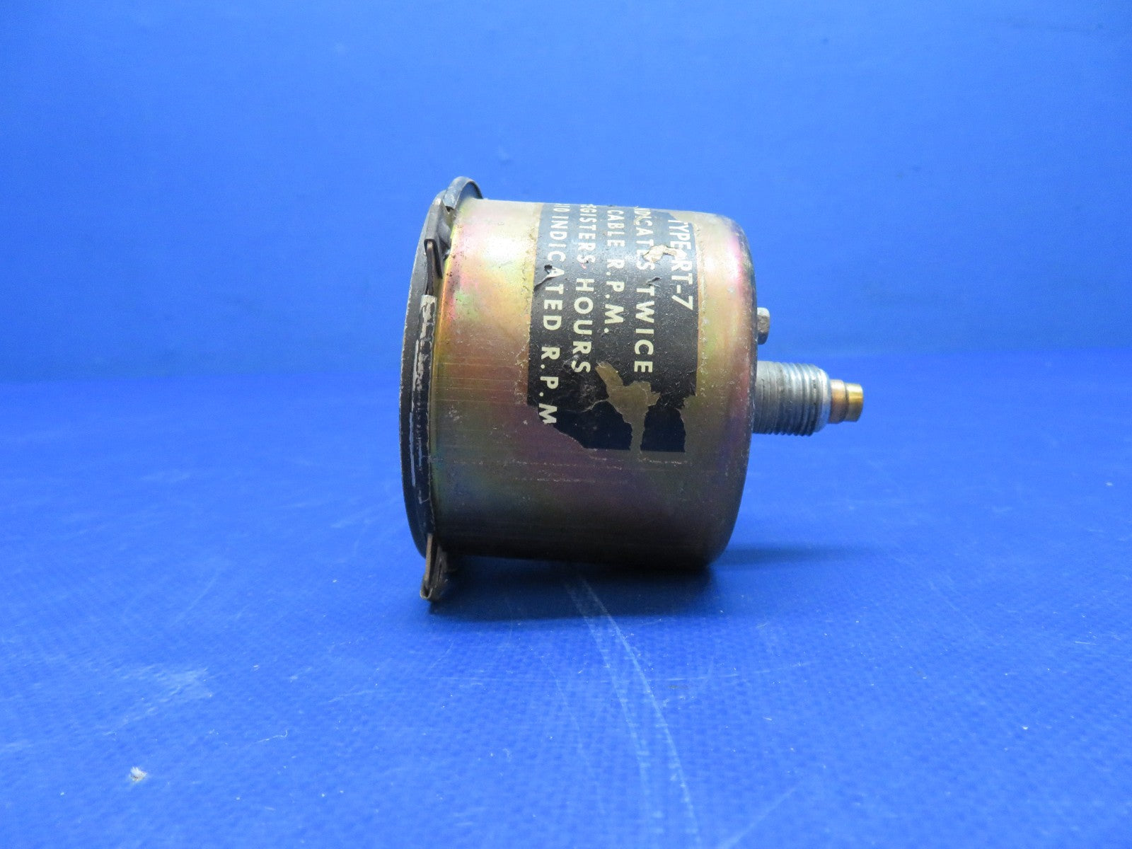 Piper PA-28-140 Cherokee Tachometer P/N RT-7 WARRANTY (0726-448)2