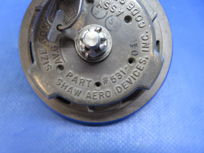 Shaw Aero Fuel Cap Size 60mm w/ New Fluorosilicone O-Ring 531-046 (0426-113)2