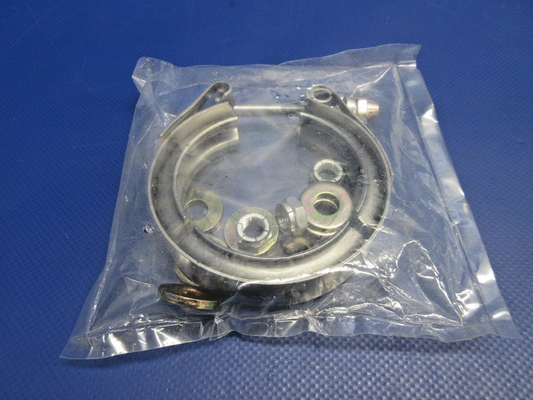 Lycoming V Band Coupling 2.25" O.D. Tube P/N LW-12093-6 NOS (0626-701)0