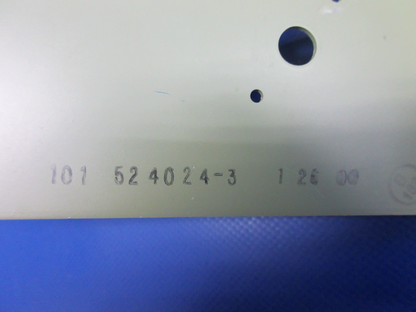 Beech King Air Engine Control Guide Pedestal Cover 101-524024-1 NOS (1125-800)3