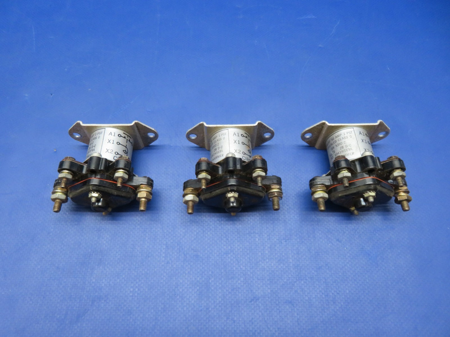 Cessna 421 Cutler-Hammer Relays 28v 50amp 6041H169A LOT OF 3 TESTED (0326-233)0