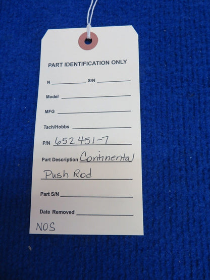 Continental Push Rod P/N 652451-7 NOS (0622-306)17
