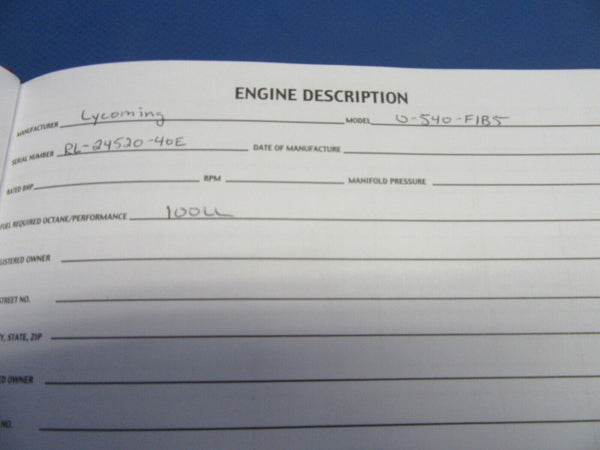 Lycoming O-540-F1B5 Engine / 221.4 SMOH in 2022 / Rotor Strike CORE (0724-95)