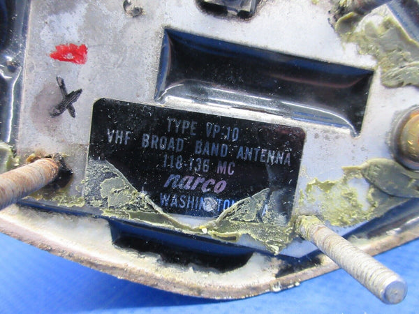 Beech 95 / D95A Travel Air Narco VHF Broad Band Antenna P/N VP-10 (0524-1156)