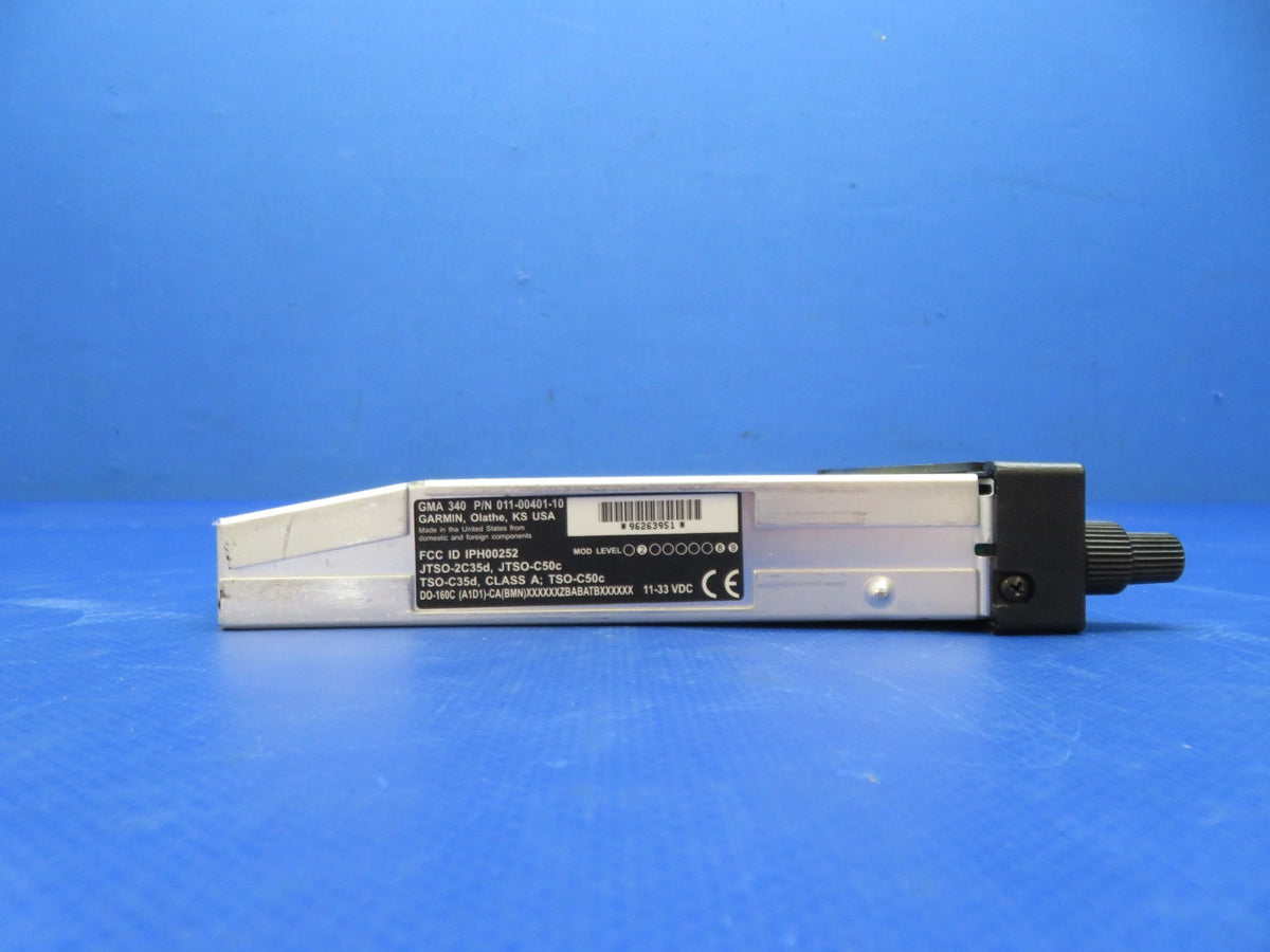 Garmin GMA-340 Audio Panel 11-33v P/N 011-00401-10 TESTED w/ 8130 (0926-108)8