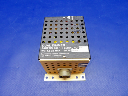 Pacific Systems Dimming Power Supply P/N 866-1-1 WARRANTY (0426-1333)6