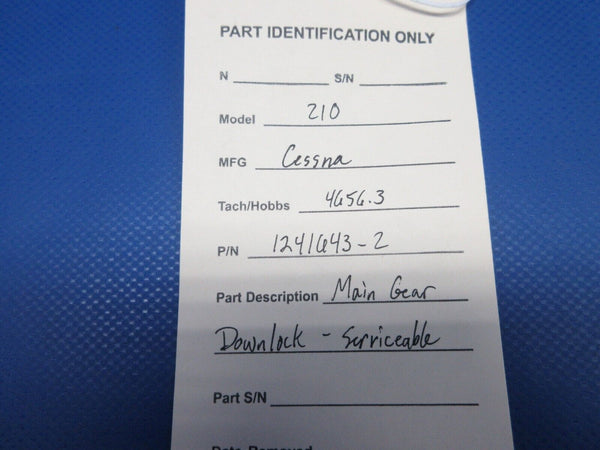 Cessna 210 Main Gear Downlock - Serviceable P/N 1241643-2 (0424-1281)