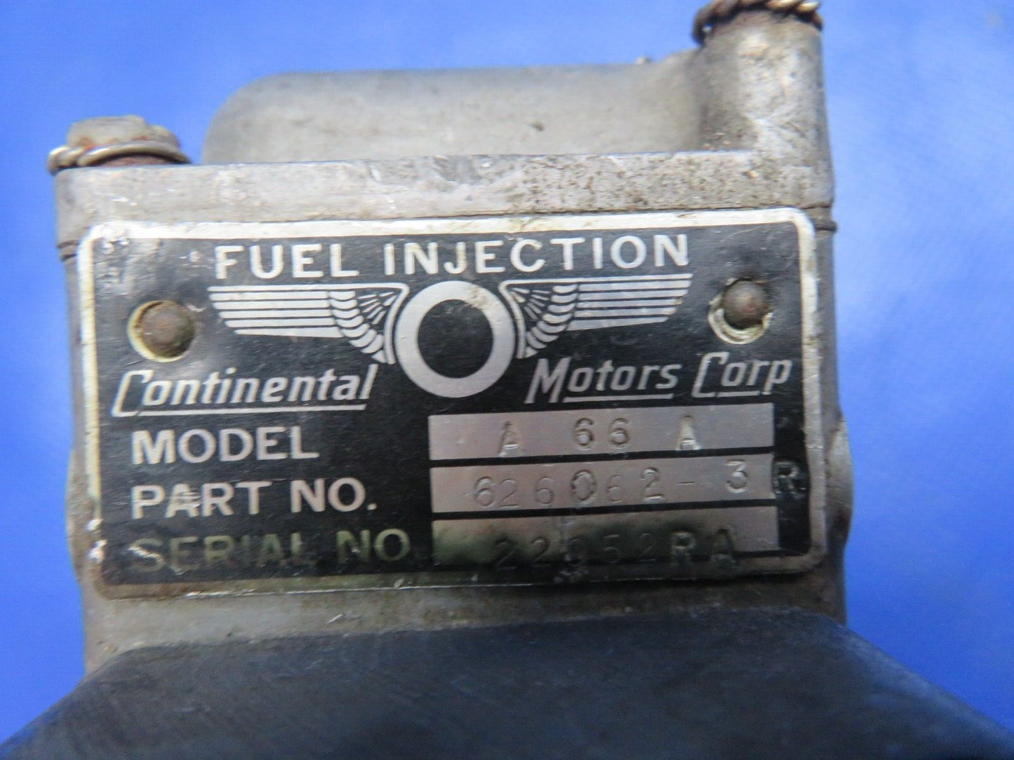 Continental Fuel Injector Pump P/N 626062-3R CORE (0624-1786)