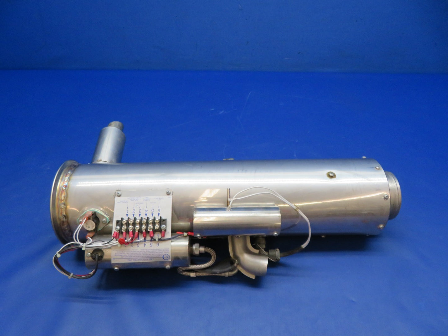 Cessna C&D Associates Aircraft Combustion Heater 24v CD14025-1 TESTED (0326-201)17