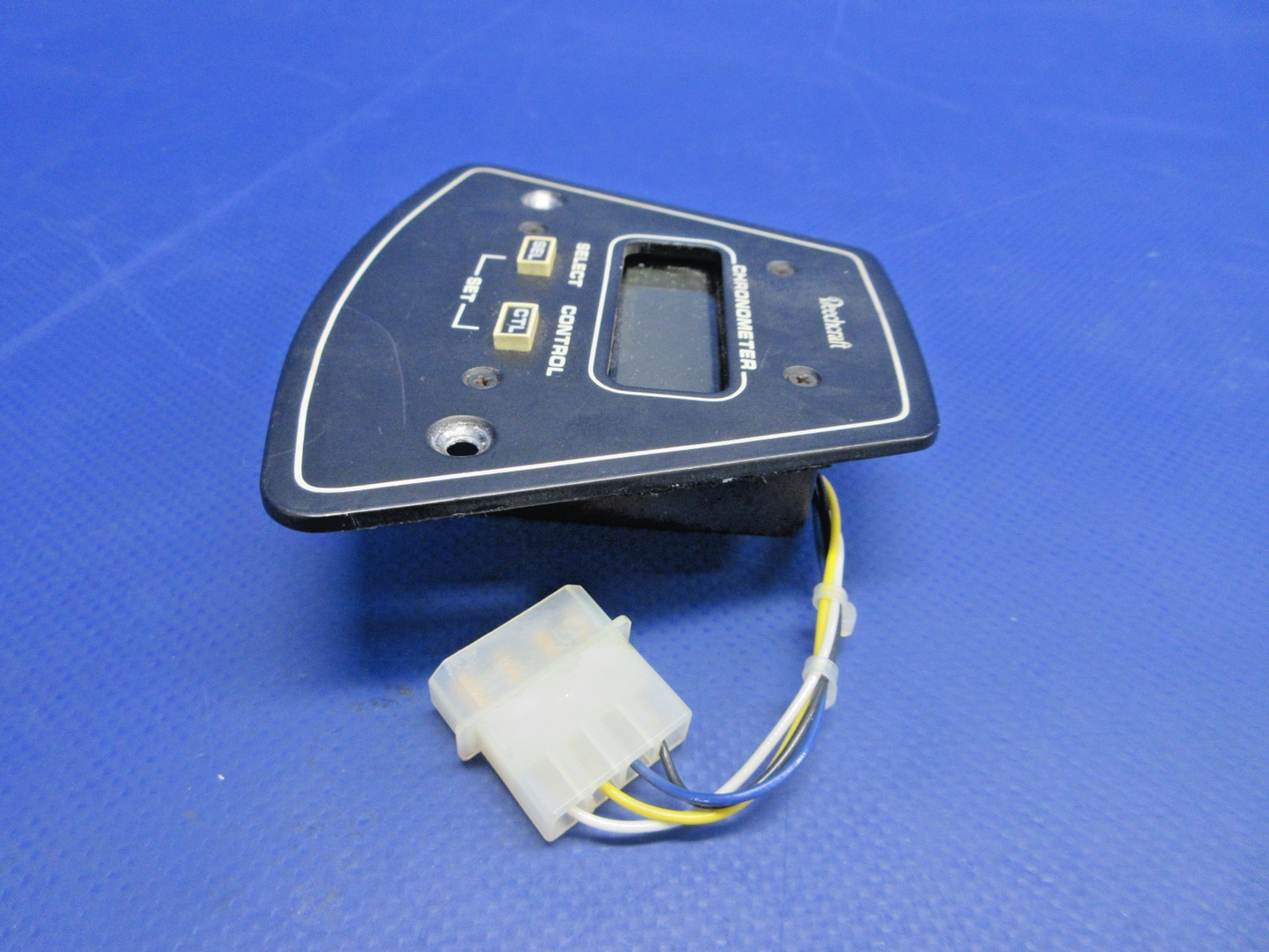 Beech Dual Yoke Davtron MB801-28 Digital Clock P/N MB801-28 TESTED (0626-896)6