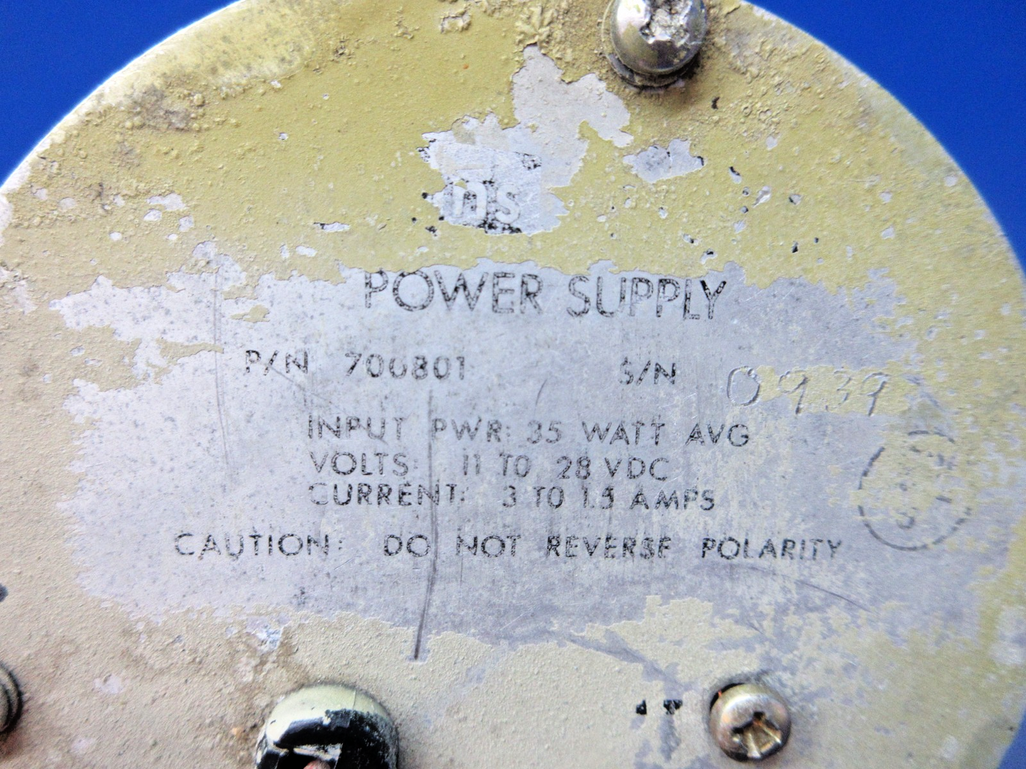 Hoskins Beacon Light 11-28V P/N 700801 TESTED (0426-819)2