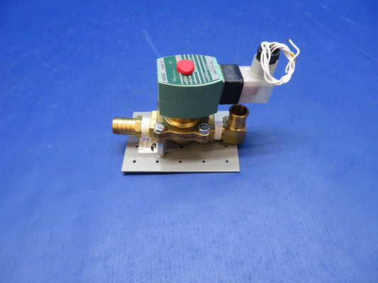 Asco Solenoid Shutoff Valve 24V P/N 18140-16 TESTED (0526-1375)0
