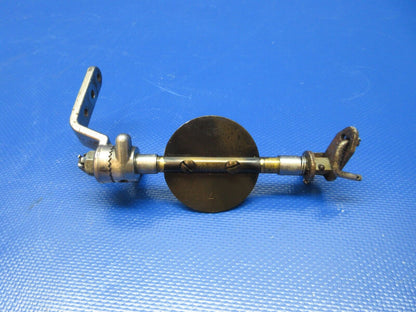 Cessna Marvel Schebler Throttle Valve, Shaft & Cover P/N 12-B72 (1124-1449)