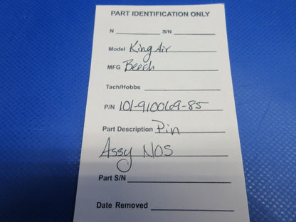Beech King Air Pin Assembly P/N 101-910069-85 NOS (0324-1275)