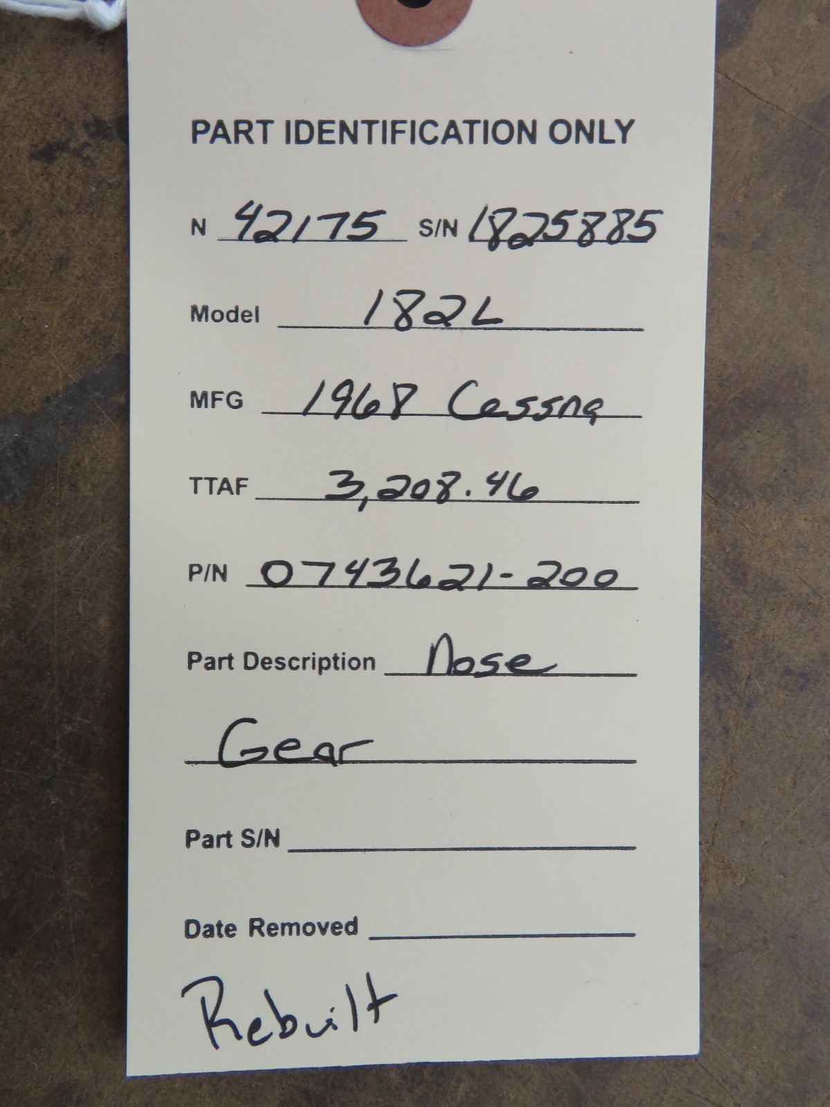 Cessna 182 / 182L Nose Gear P/N 0743621-200 REBUILT (0626-400)18