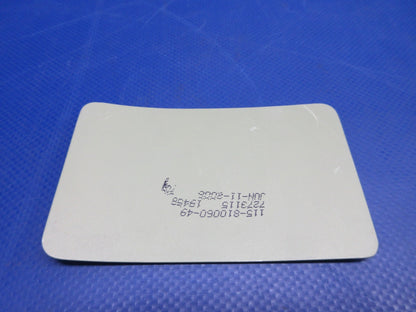 Beech Main Gear Door Reinforcement Plate w/8130 P/N 115-810060-49 NOS (0426-799)8