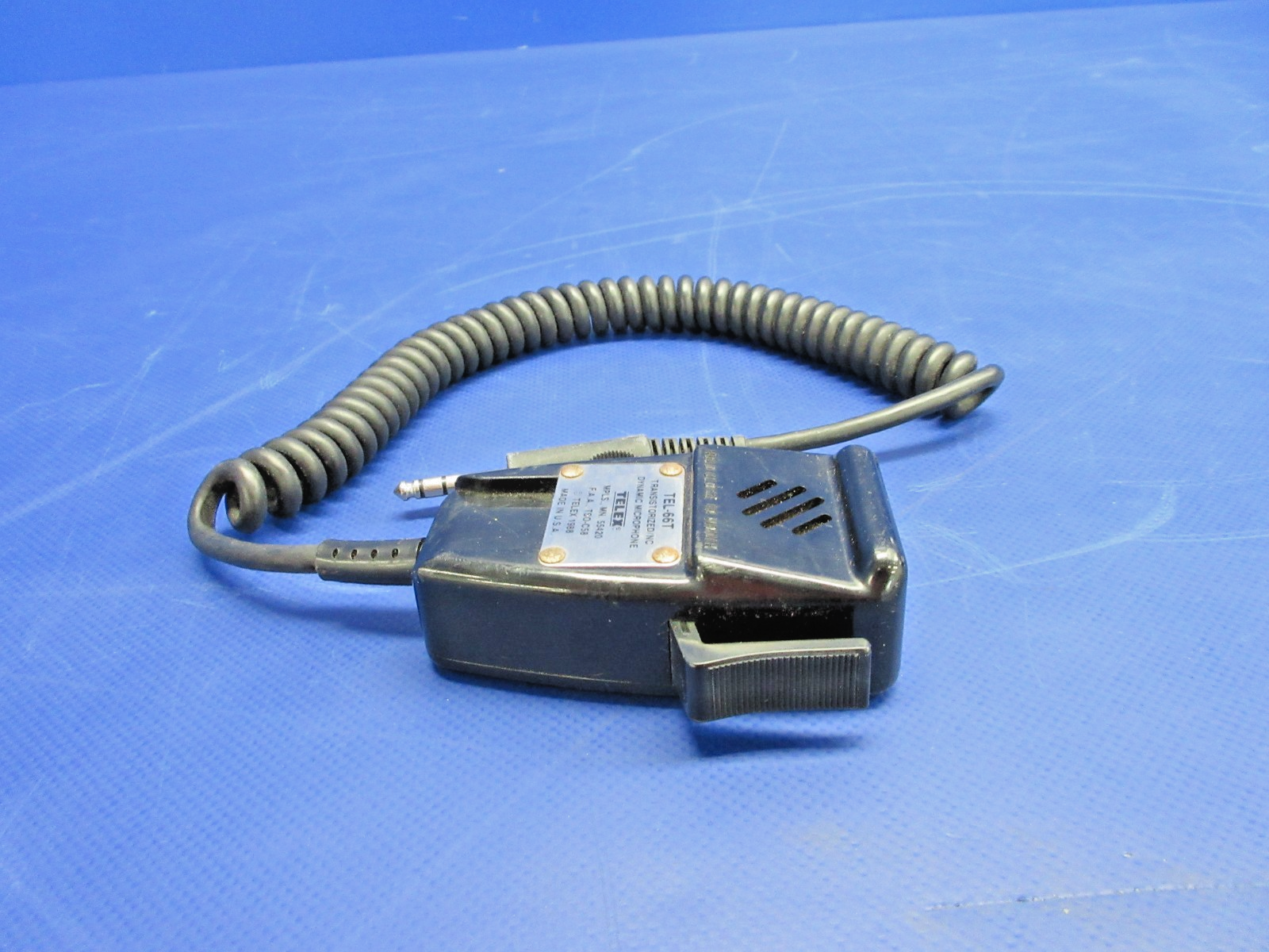 Telex Transistorized / NC Dynamic Handheld Microphone P/N TEL-66T (0726-756)7