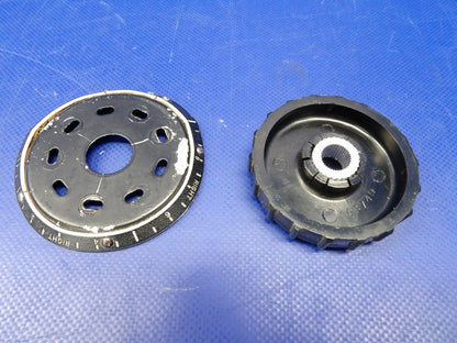 Piper Cheyenne Rudder Trim Control Knob + Indicator P/N 47148-00 (0626-1354)0