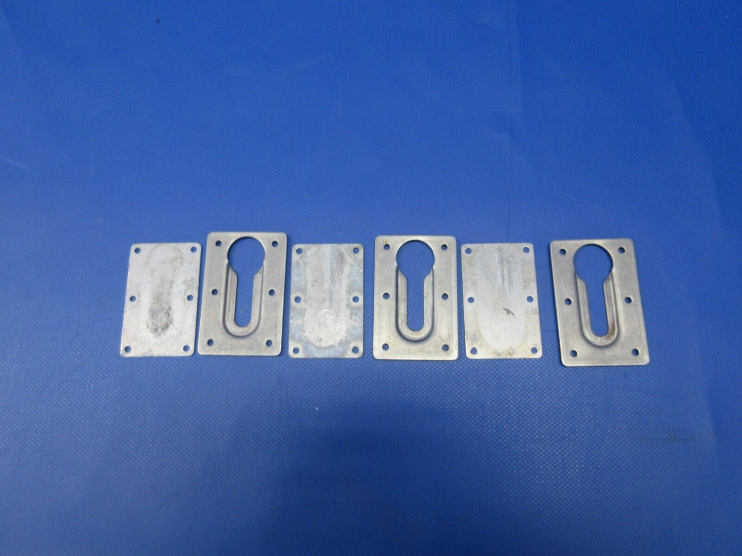 Piper PA-34-200T Seneca II Seat Attachment Plates 99140-00 LOT Of 3 (0524-1226)
