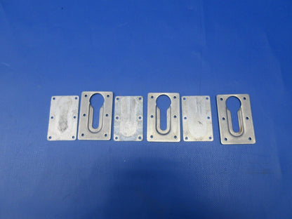 Piper PA-34-200T Seneca II Seat Attachment Plates 99140-00 LOT Of 3 (0524-1226)
